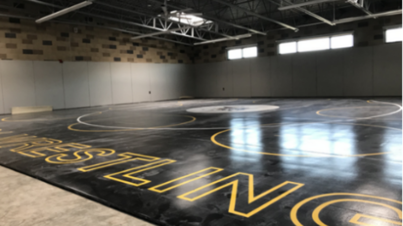 GHS wrestling room